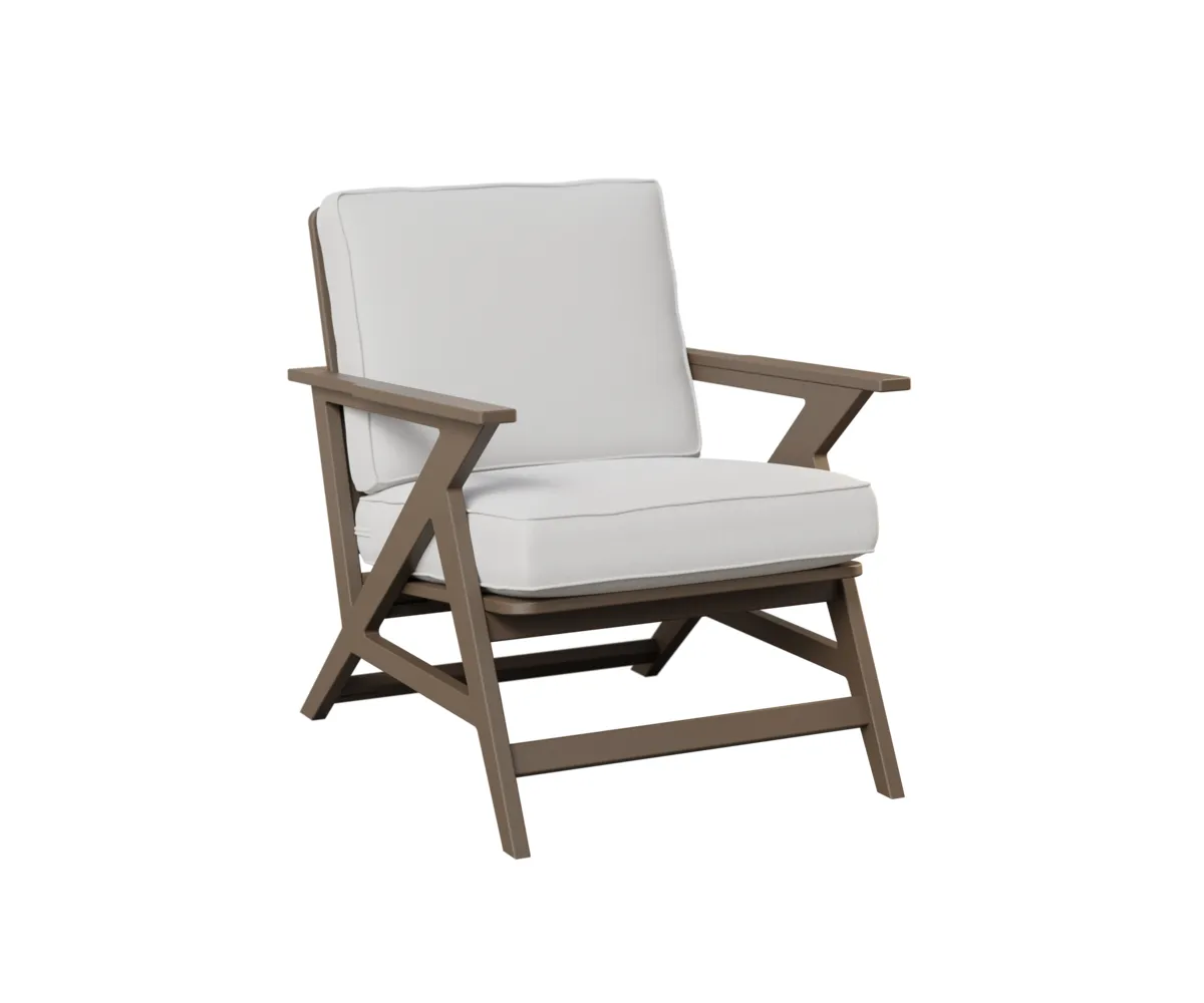 Kinsley MGP Lounge Chair by Berlin Gardens - MGP Clay, Canvas Granite Kinsley MGP Lounge Chair by Berlin Gardens - 191-KLAC2833