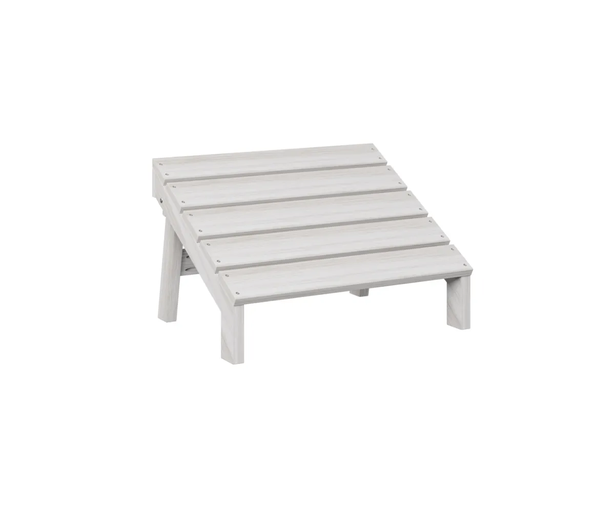 Mayhew Folding Adirondack Footstool by Berlin Gardens - Seashell, Seashell Mayhew Folding Adirondack Footstool by Berlin Gardens - 191-MAFF2415