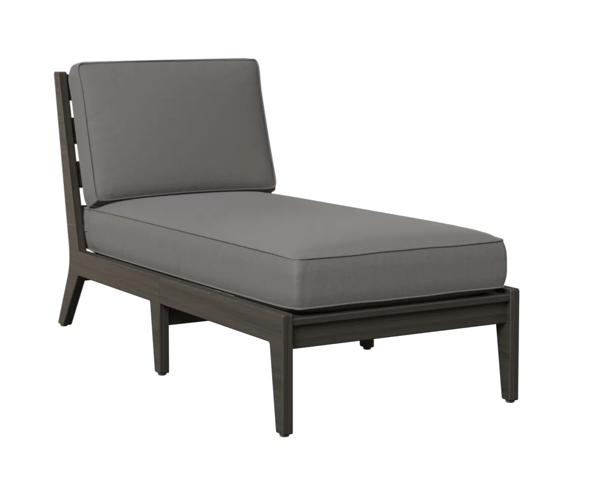 Mayhew Chaise Lounge without Arms by Berlin Gardens - Coastal Gray, Cast Slate Mayhew Chaise Lounge without Arms by Berlin Gardens - 191-MHACL3063