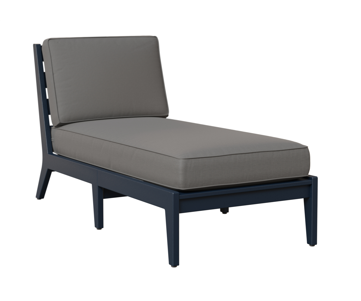 Mayhew Chaise Lounge without Arms by Berlin Gardens - 191-MHACL3063 - Navy Blue, Cast Slate Mayhew Chaise Lounge without Arms by Berlin Gardens - 191-MHACL3063 - 191-MHACL3063