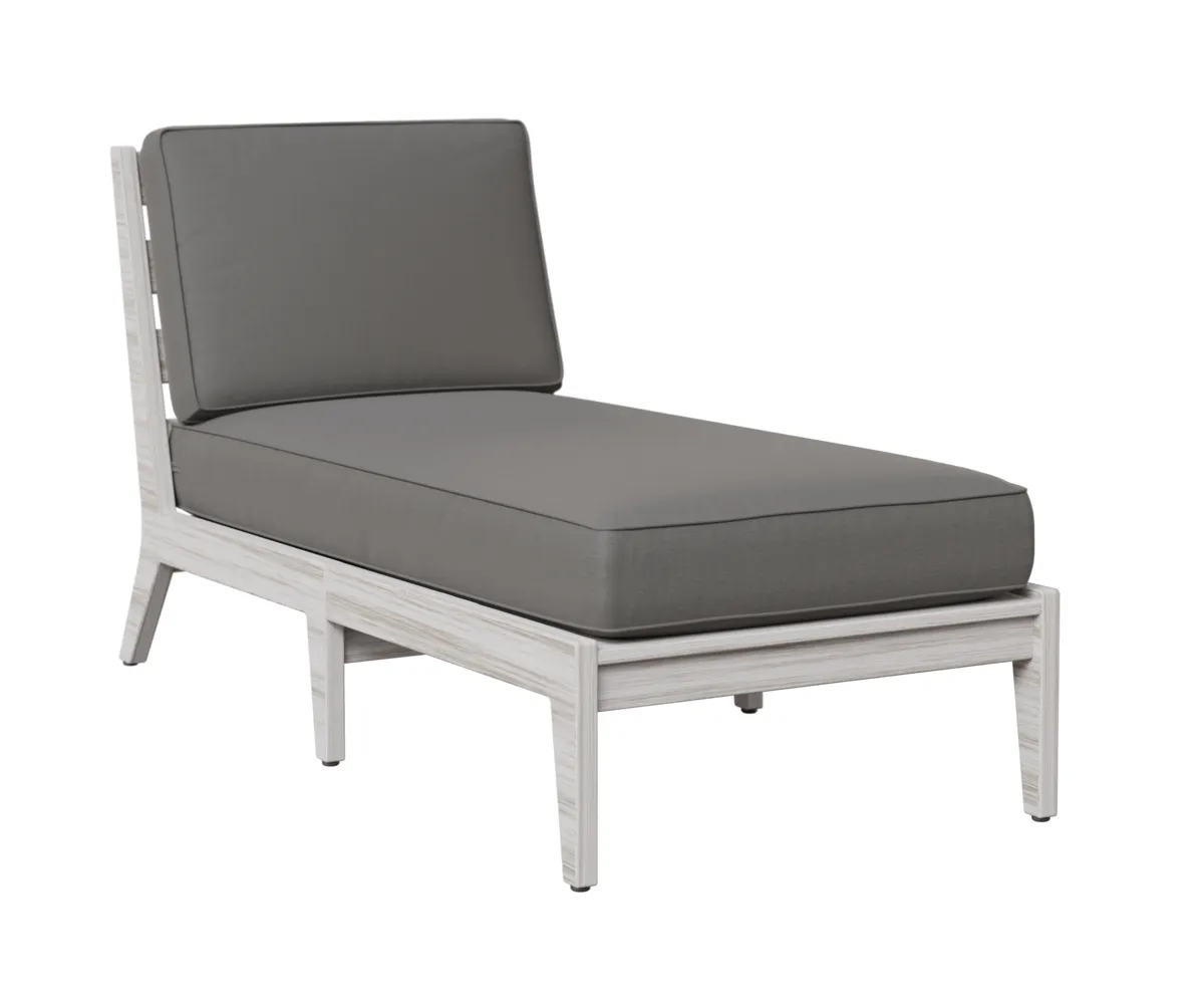 Mayhew Chaise Lounge without Arms by Berlin Gardens - Seashell, Cast Slate Mayhew Chaise Lounge without Arms by Berlin Gardens - 191-MHACL3063
