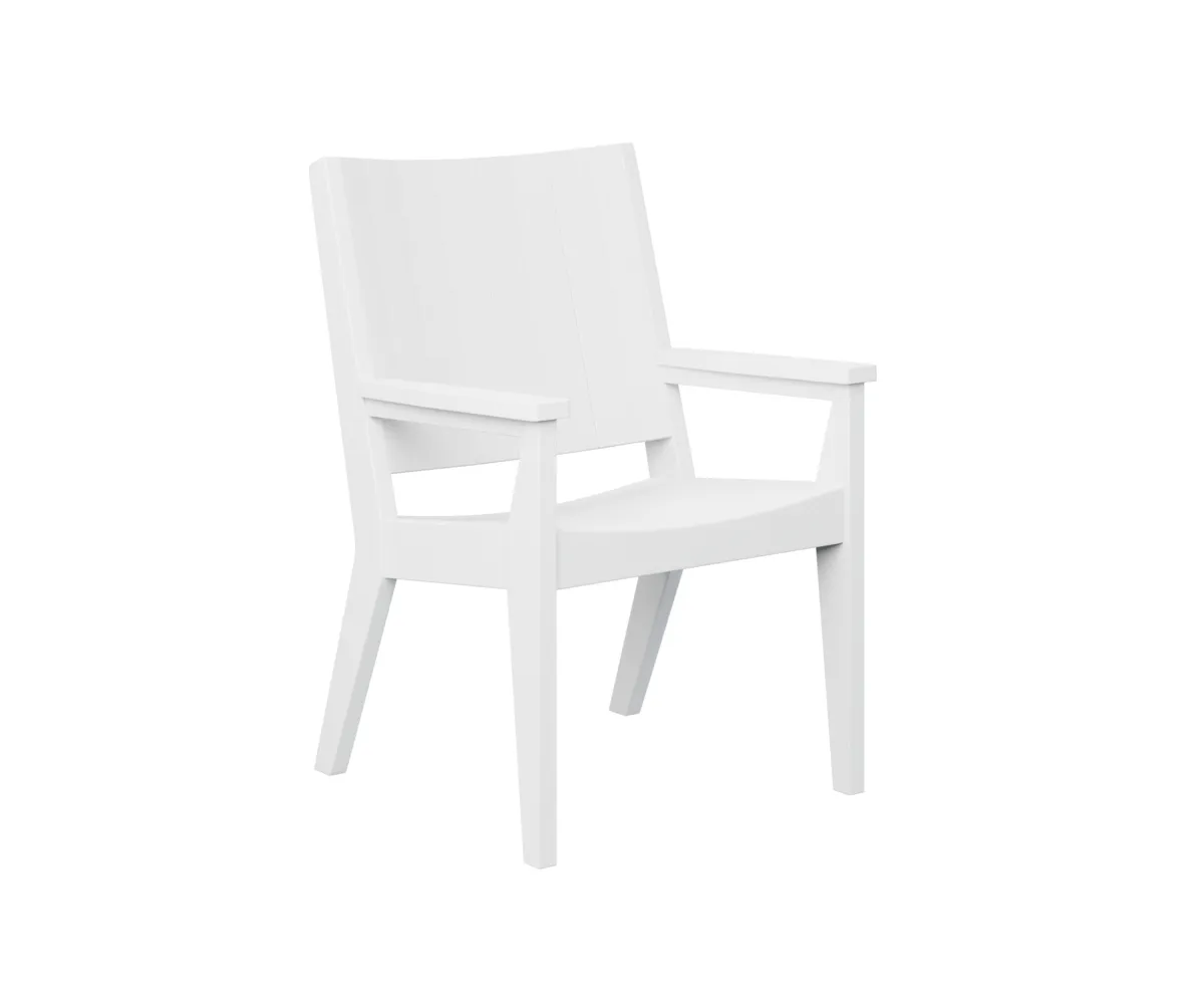 Mayhew Chat Dining Chair by Berlin Gardens - White, White Mayhew Chat Dining Chair by Berlin Gardens - 191-MHCDC2639