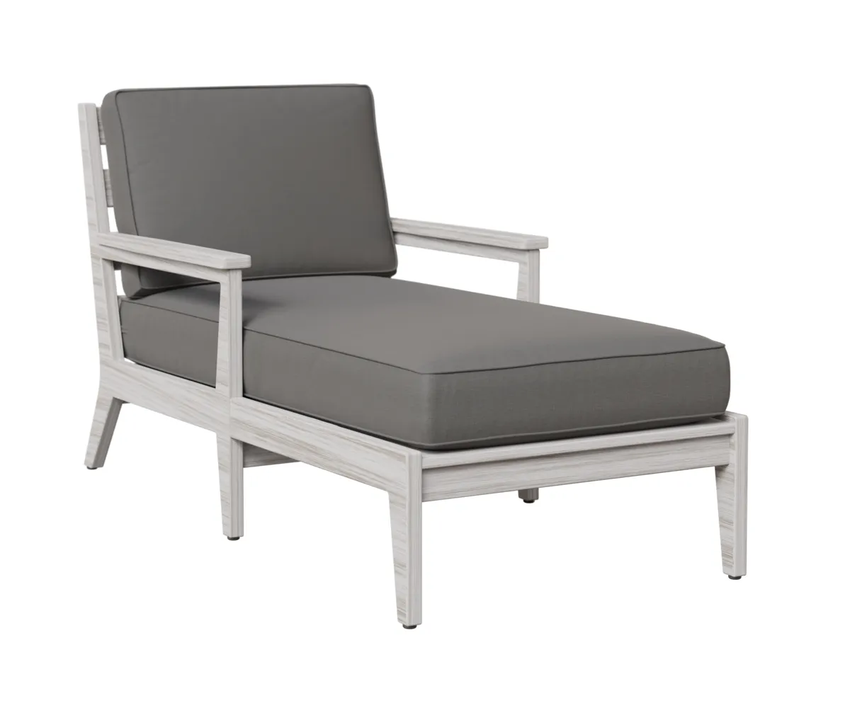 Mayhew Chaise Lounge with Arms by Berlin Gardens - Seashell, Cast Slate Mayhew Chaise Lounge with Arms by Berlin Gardens - 191-MHCL3163