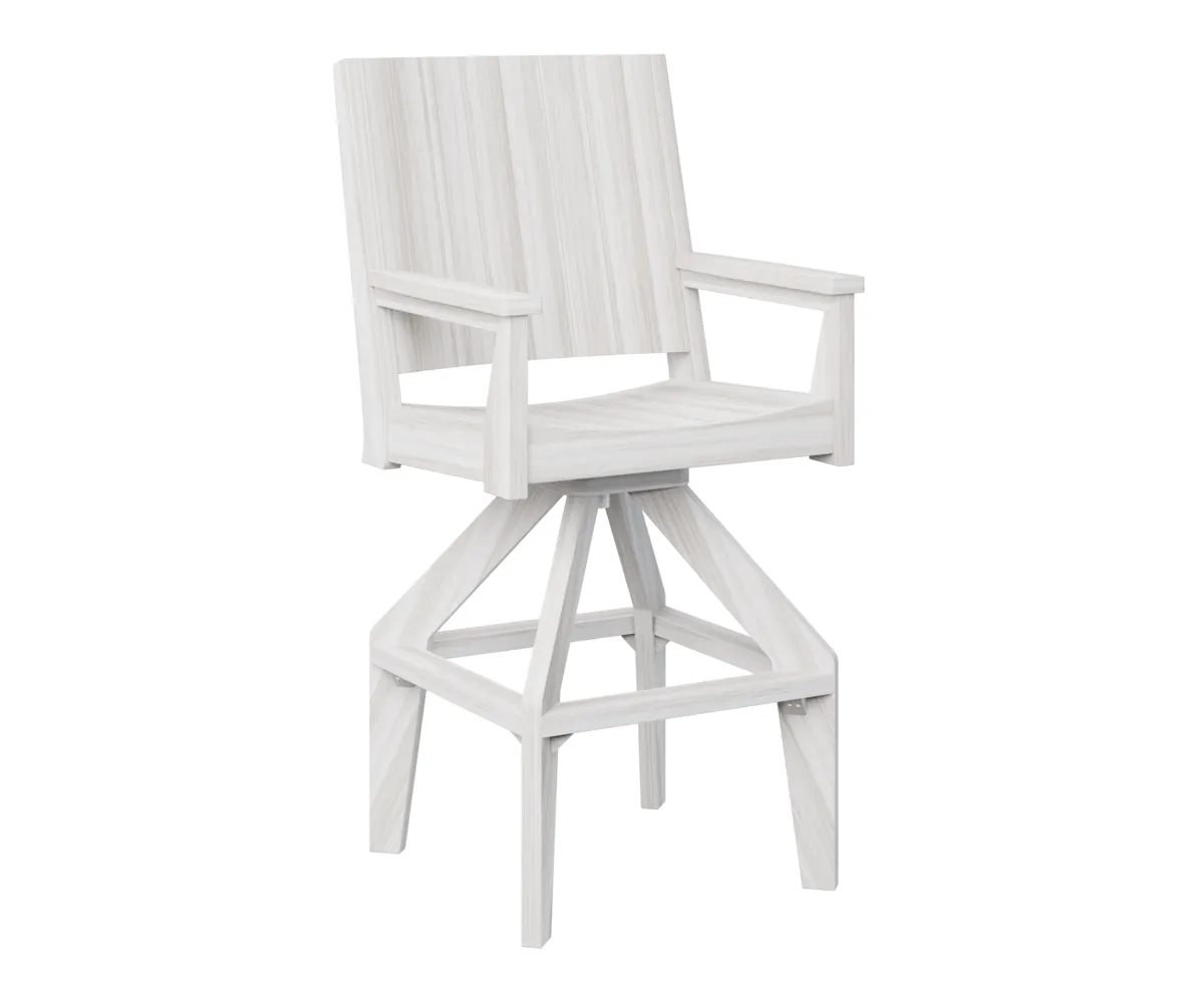 Mayhew Chat Extra Tall Swivel Chair by Berlin Gardens - Seashell, Seashell Mayhew Chat Extra Tall Swivel Chair by Berlin Gardens - 191-MHCSXT2651