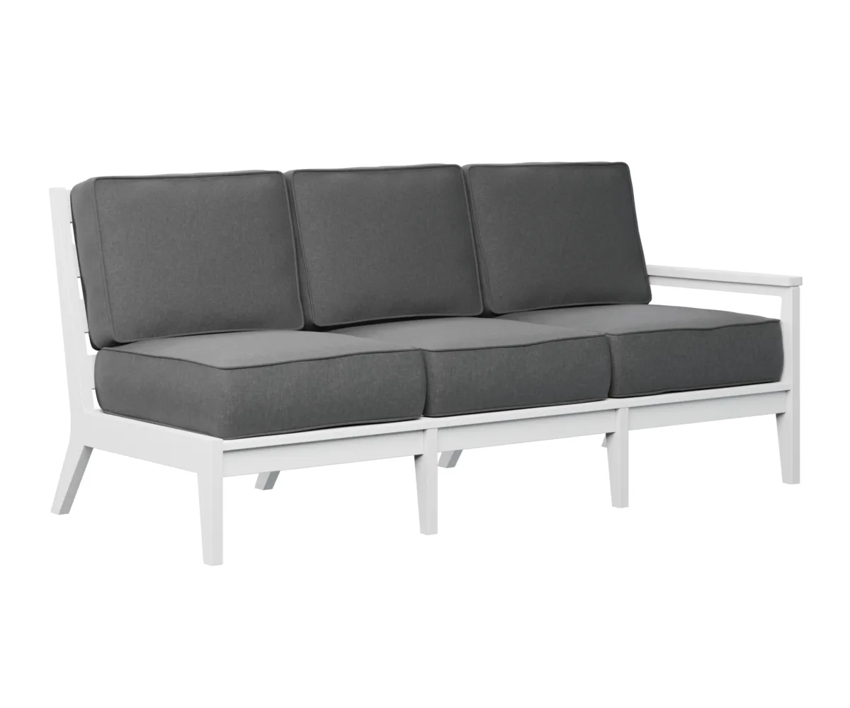 Mayhew Arm Sofa – Left by Berlin Gardens - White, Cast Slate Mayhew Arm Sofa – Left by Berlin Gardens - 191-MHLSS7734