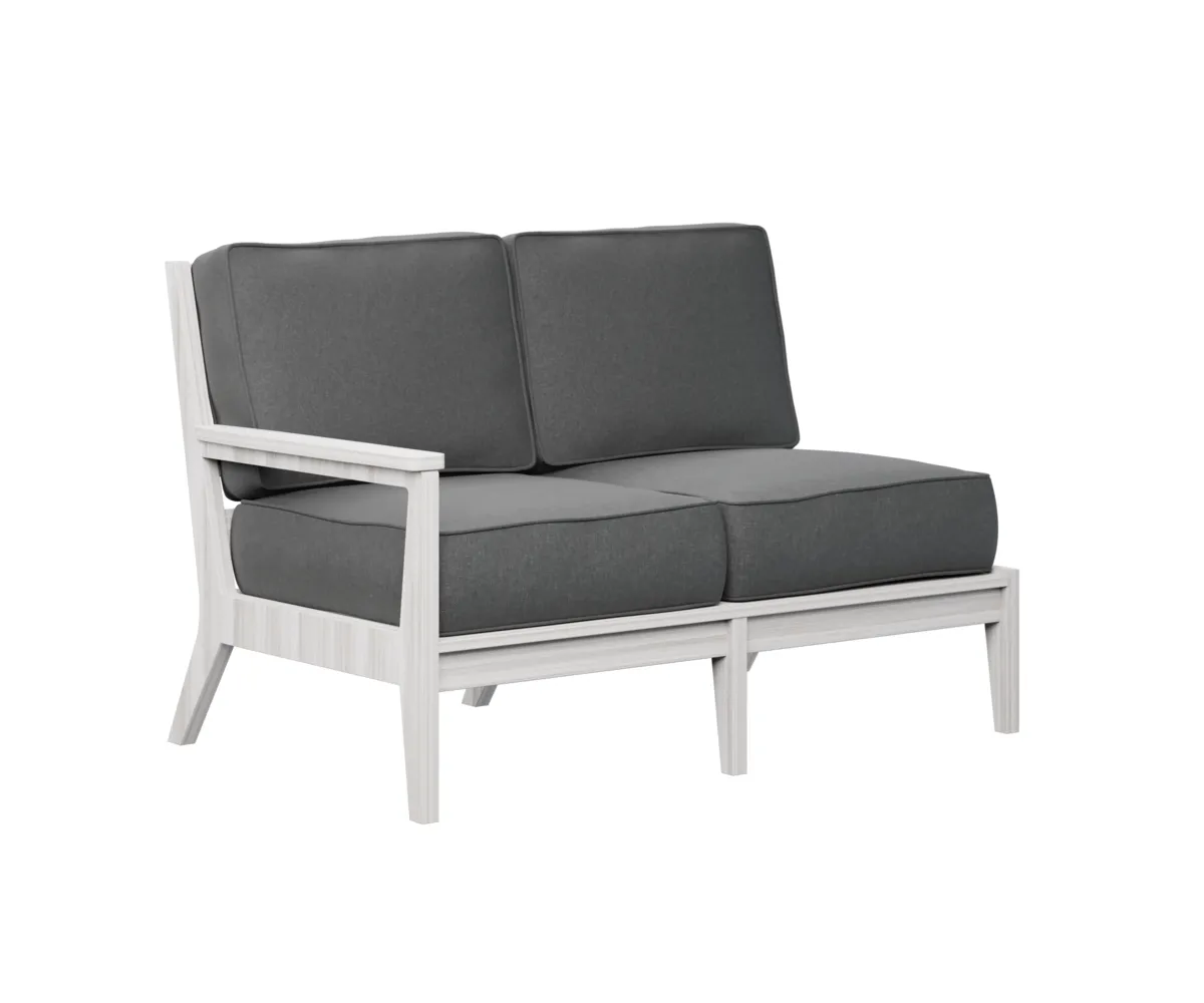 Mayhew Arm Loveseat – Right by Berlin Gardens - Seashell, Cast Slate Mayhew Arm Loveseat – Right by Berlin Gardens - 191-MHRSL5134