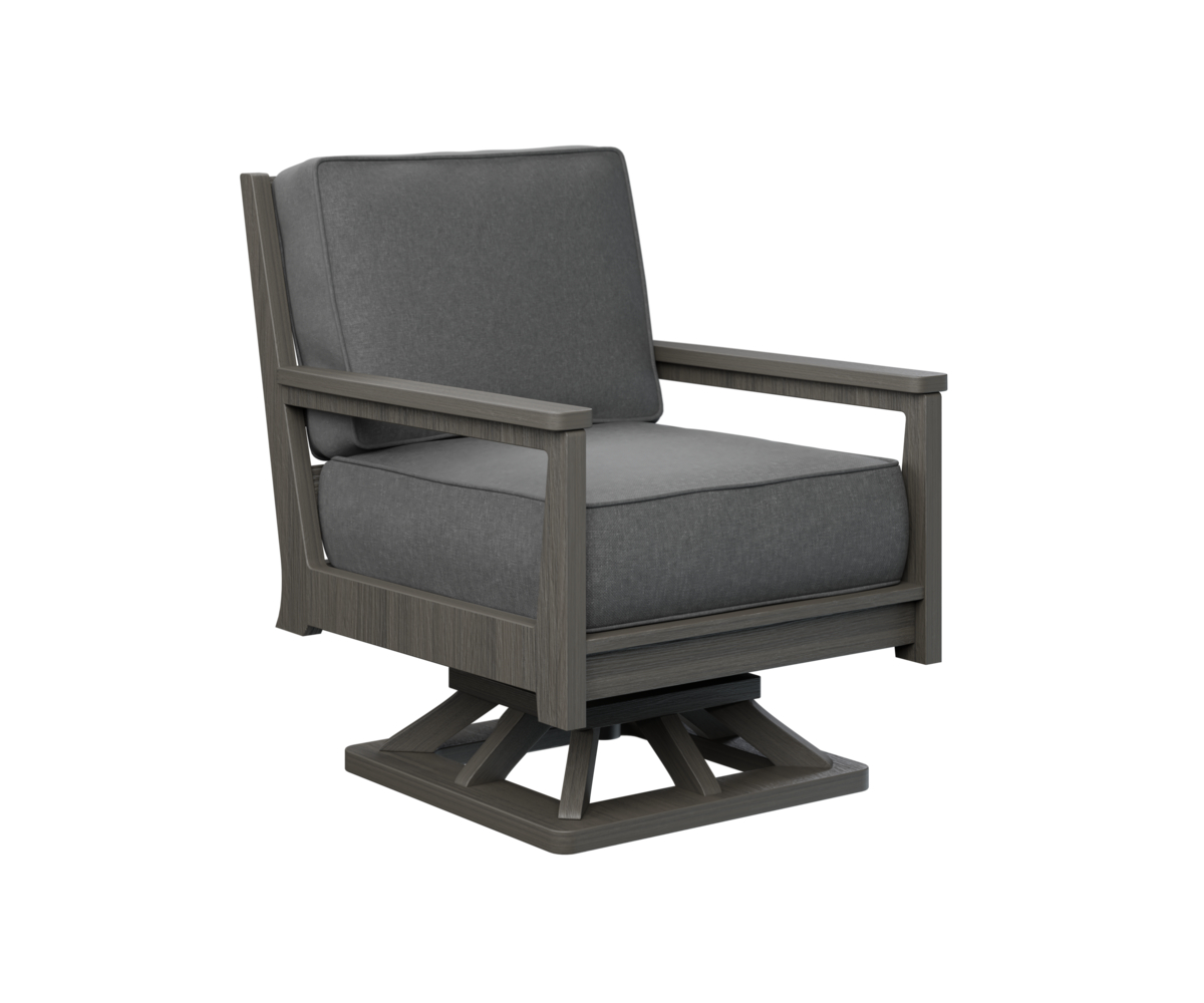 Mayhew Swivel Rocker by Berlin Gardens - 191-MHSR3034 - Coastal Gray, Cast Slate Mayhew Swivel Rocker by Berlin Gardens - 191-MHSR3034 - 191-MHSR3034