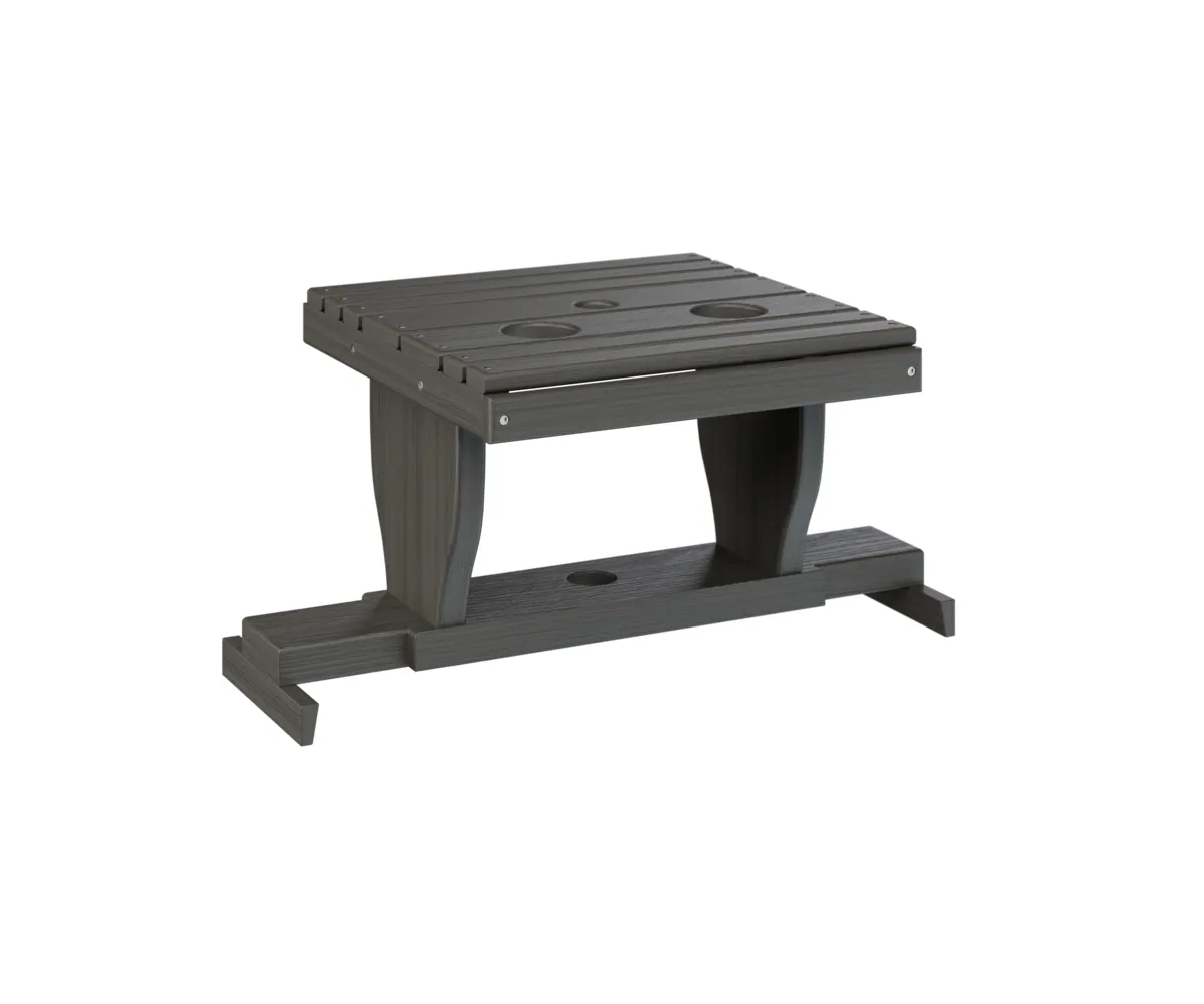 Gliding Settee Table by Berlin Gardens - Coastal Gray, Coastal Gray Gliding Settee Table by Berlin Gardens - 191-PGST2400