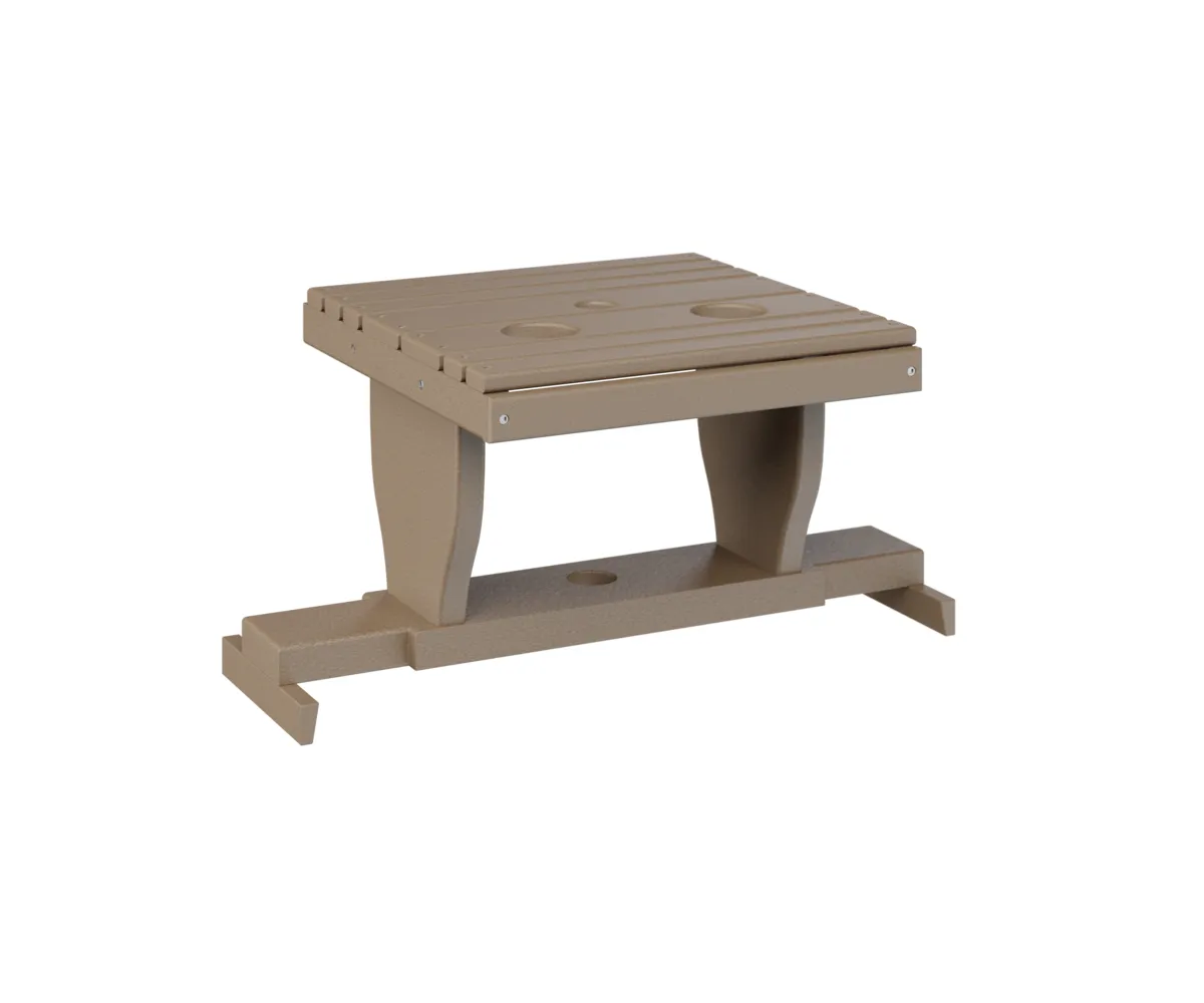 Gliding Settee Table by Berlin Gardens - Weatherwood, Weatherwood Gliding Settee Table by Berlin Gardens - 191-PGST2400