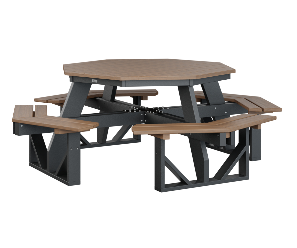 Octagon Picnic Table by Berlin Gardens - 191-POPT5184 - 191-POPT5184