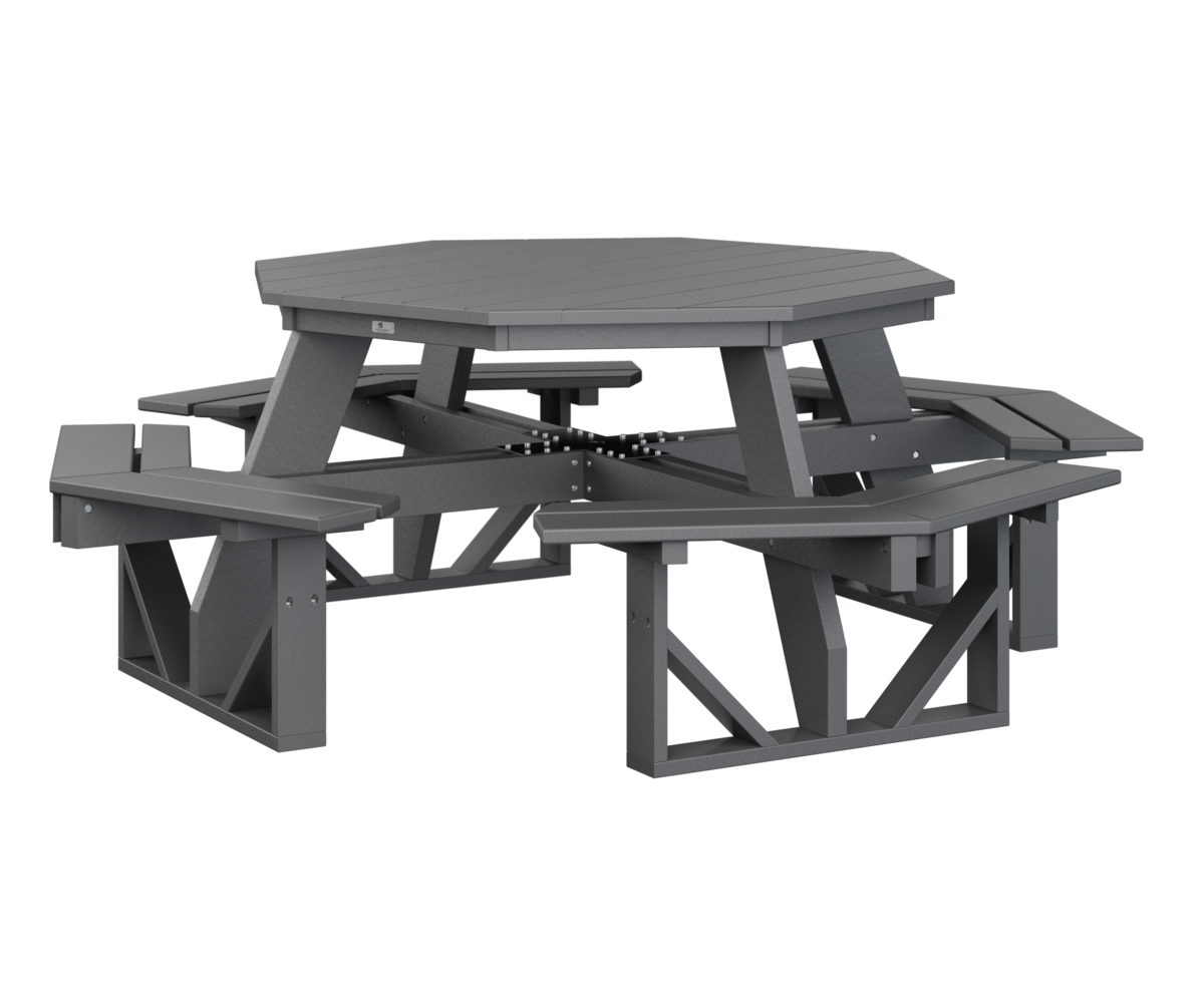 Octagon Picnic Table by Berlin Gardens - 191-POPT5184 - 191-POPT5184