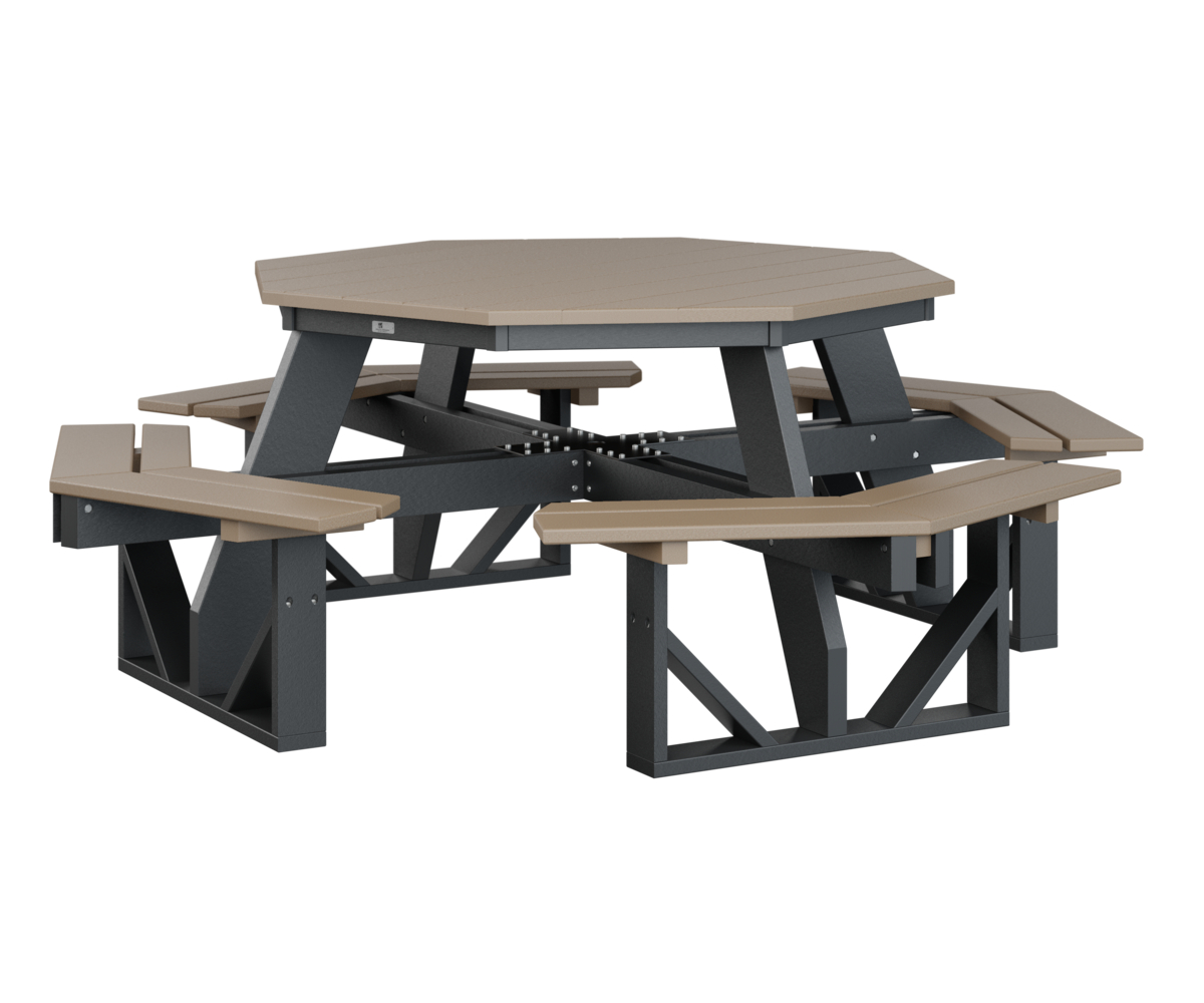 Octagon Picnic Table by Berlin Gardens - 191-POPT5184 - 191-POPT5184