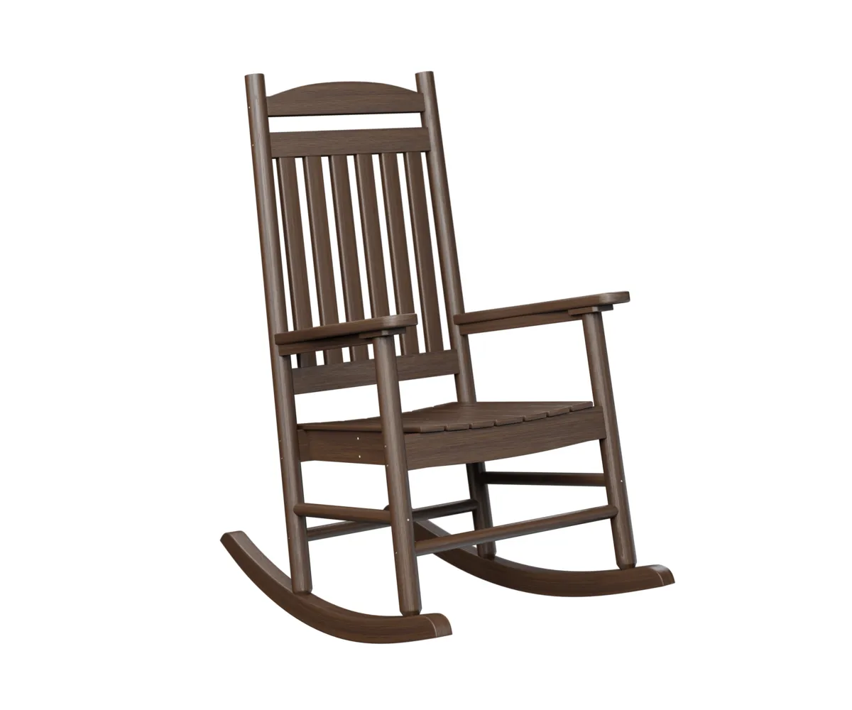 Porch Rocker by Berlin Gardens - Brazilian Walnut, Brazilian Walnut Porch Rocker by Berlin Gardens - 191-PR2545