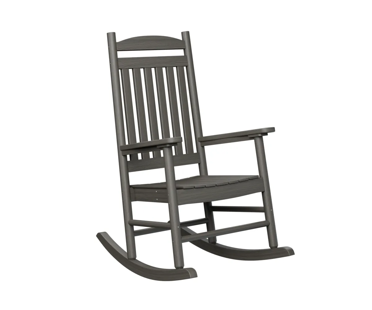 Porch Rocker by Berlin Gardens - Coastal Gray, Coastal Gray Porch Rocker by Berlin Gardens - 191-PR2545