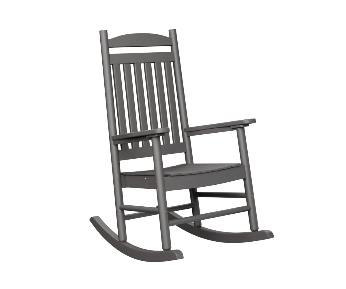 Porch Rocker by Berlin Gardens - Smoke Gray, Smoke Gray Porch Rocker by Berlin Gardens - 191-PR2545
