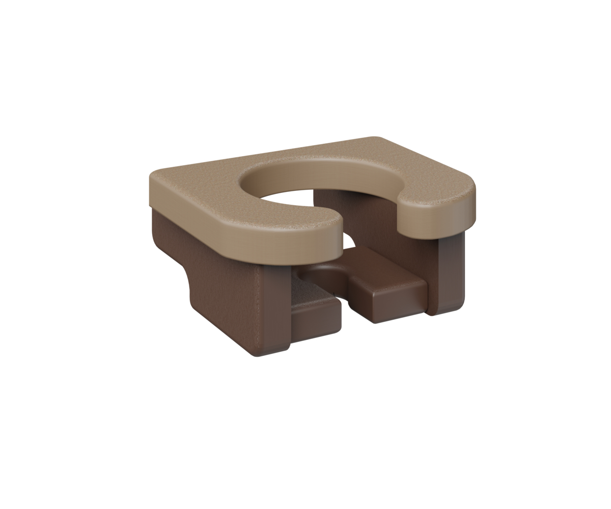 Cup Holder by Berlin Gardens - 191-PVCH0000 - Weatherwood, Chocolate Brown Cup Holder by Berlin Gardens - 191-PVCH0000 - 191-PVCH0000