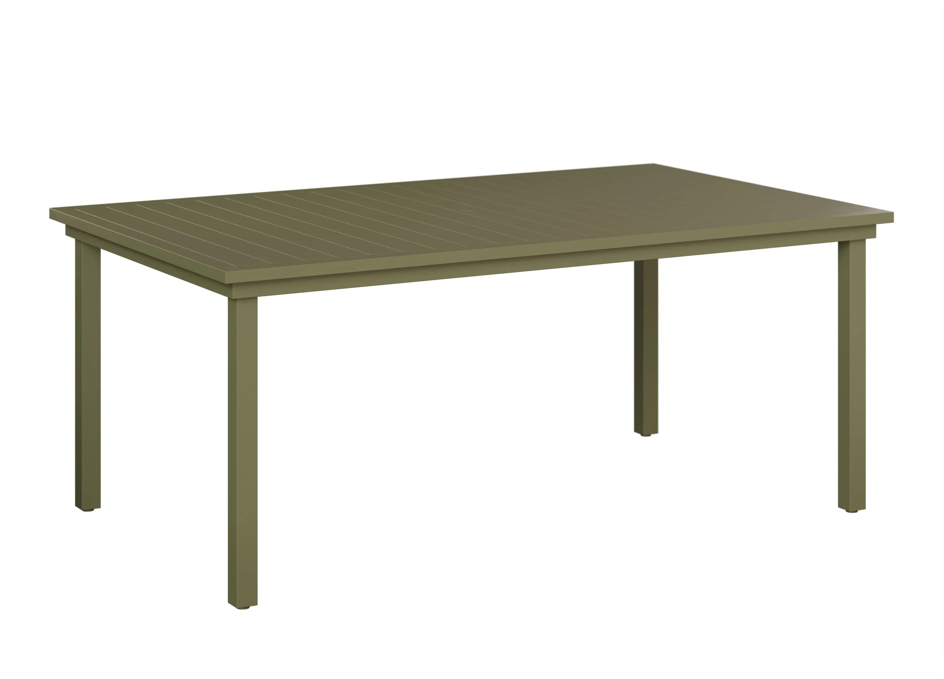 Vida 44" X 73" Aluminum Dining Table by Berlin Gardens - Sage Green Vida 44" X 73" Aluminum Dining Table by Berlin Gardens - 191-VART4473D