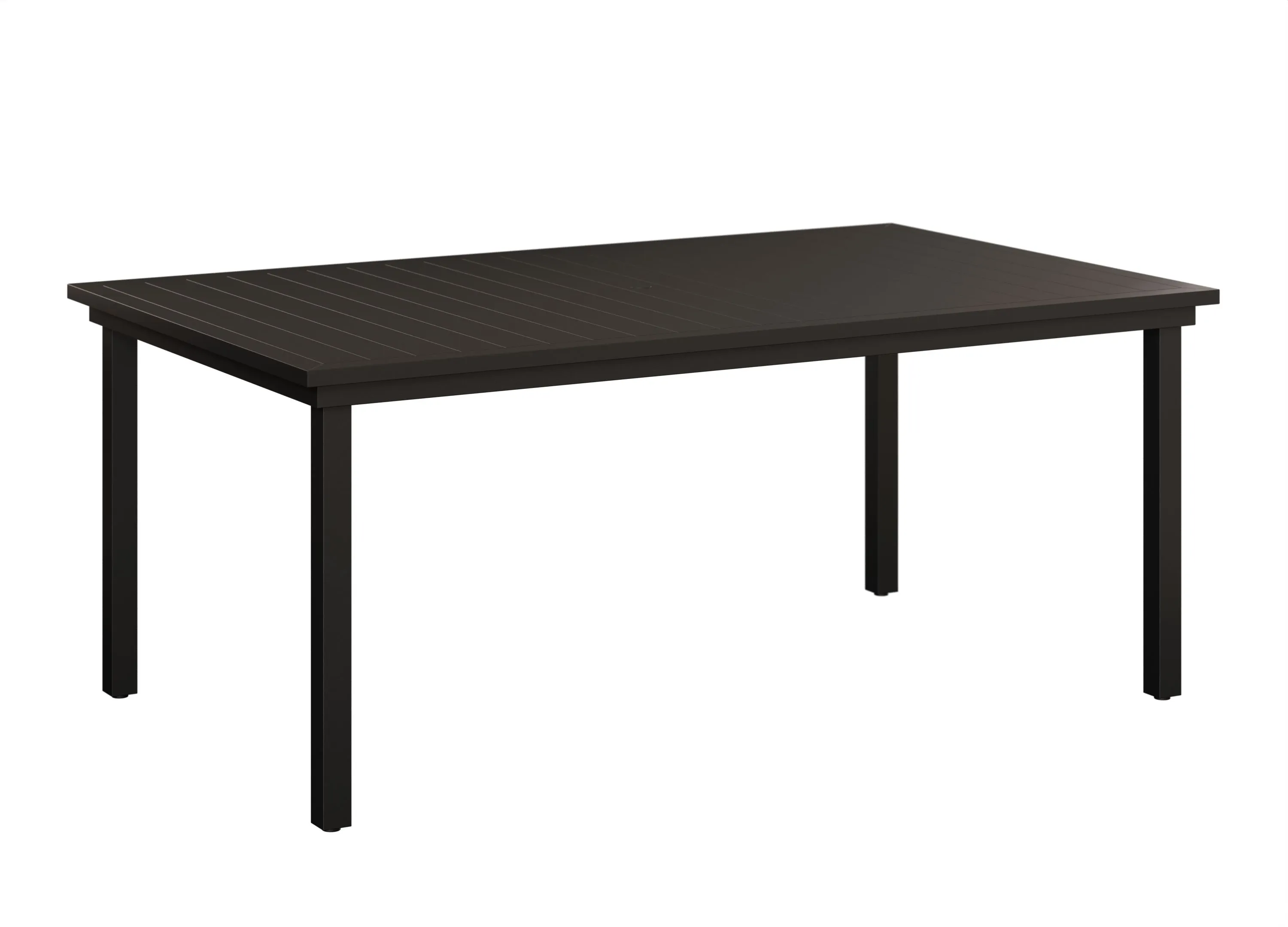 Vida 44" X 73" Aluminum Dining Table by Berlin Gardens - Black Vida 44" X 73" Aluminum Dining Table by Berlin Gardens - 191-VART4473D