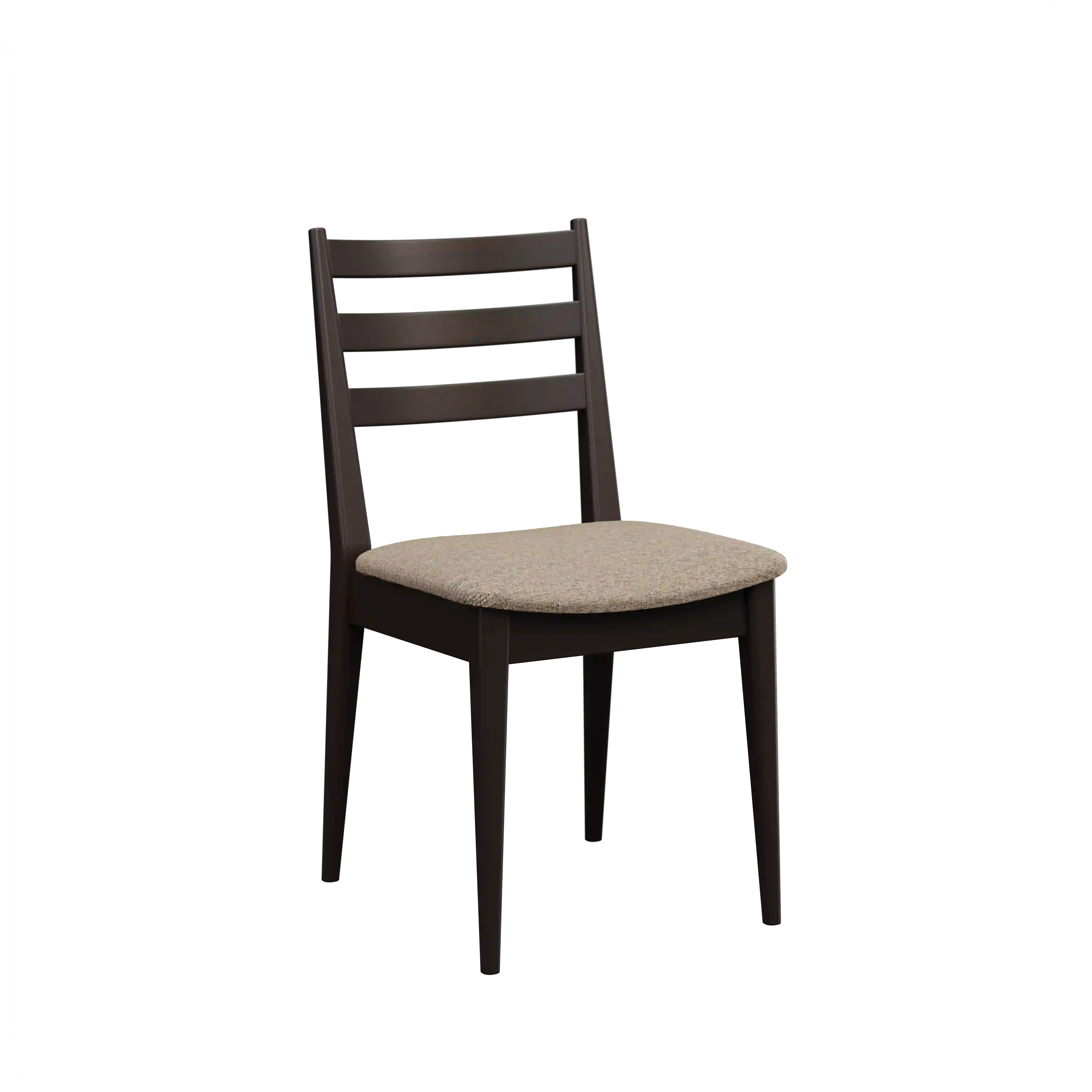 Amish Uptown Ladderback Solid Hardwood Dining Side Chair - No, , , , , Brown Maple, OCS230 Onyx, 7-76-Wilson Amish Uptown Ladderback Solid Hardwood Dining Side Chair - 281-691-RIPZ
