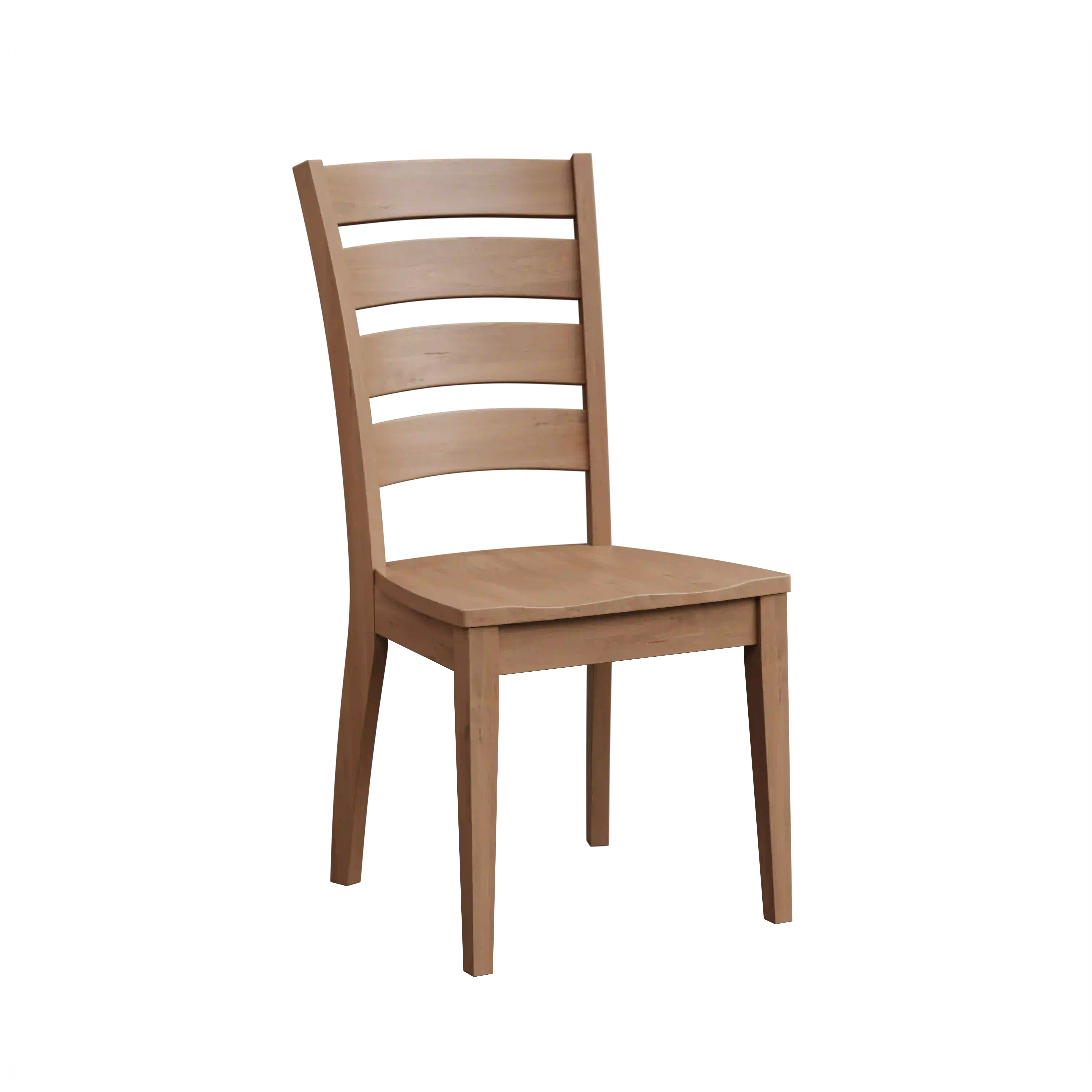 Amish Dover Solid Hardwood Dining Side Chair - No, , , , , Brown Maple, D22N08963 Sandstone Amish Dover Solid Hardwood Dining Side Chair - 281-693-APZ