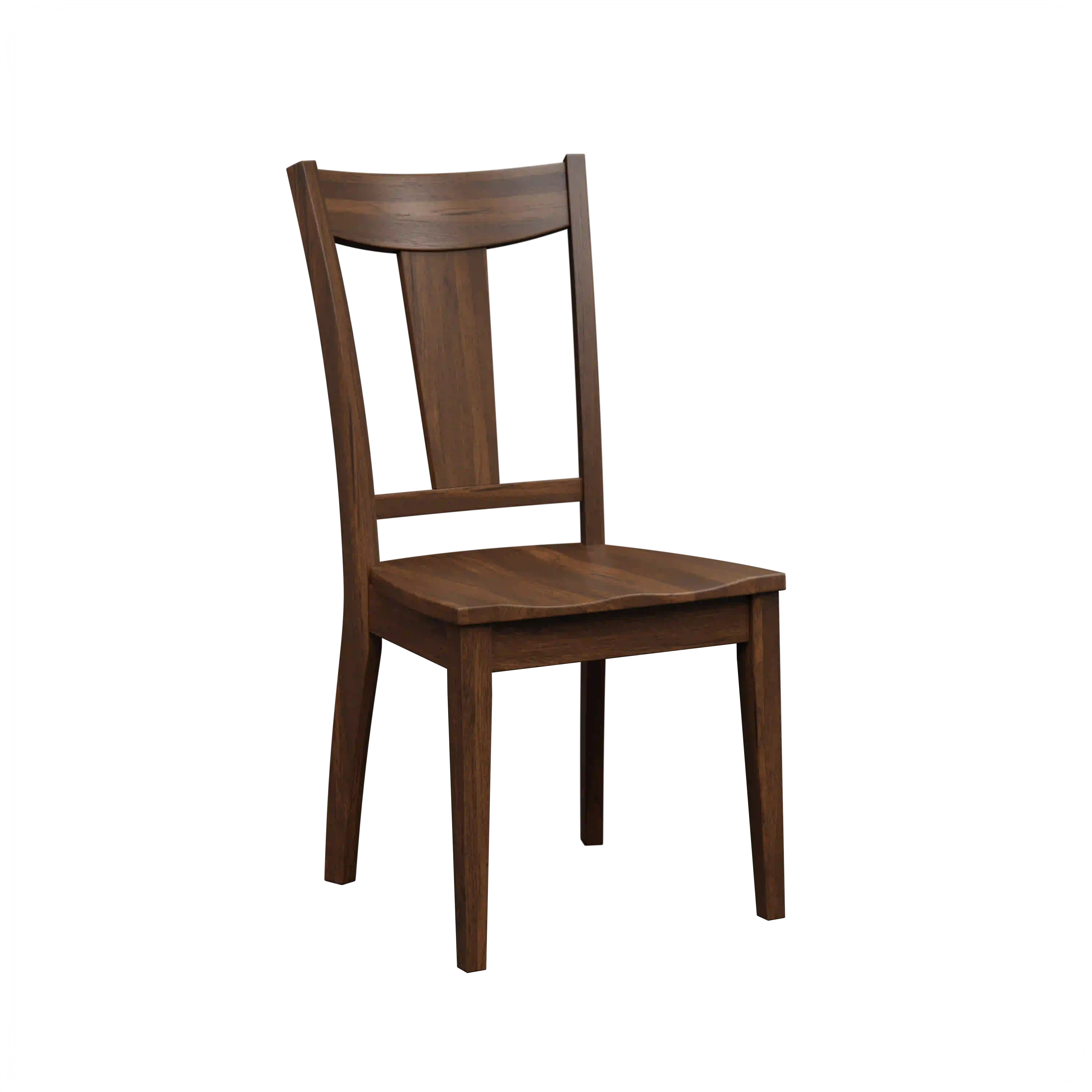 Amish Hamilton Solid Hardwood Dining Side Chair - No, , , , , Rustic Hickory, Earthtone Amish Hamilton Solid Hardwood Dining Side Chair - 281-696-EPZ