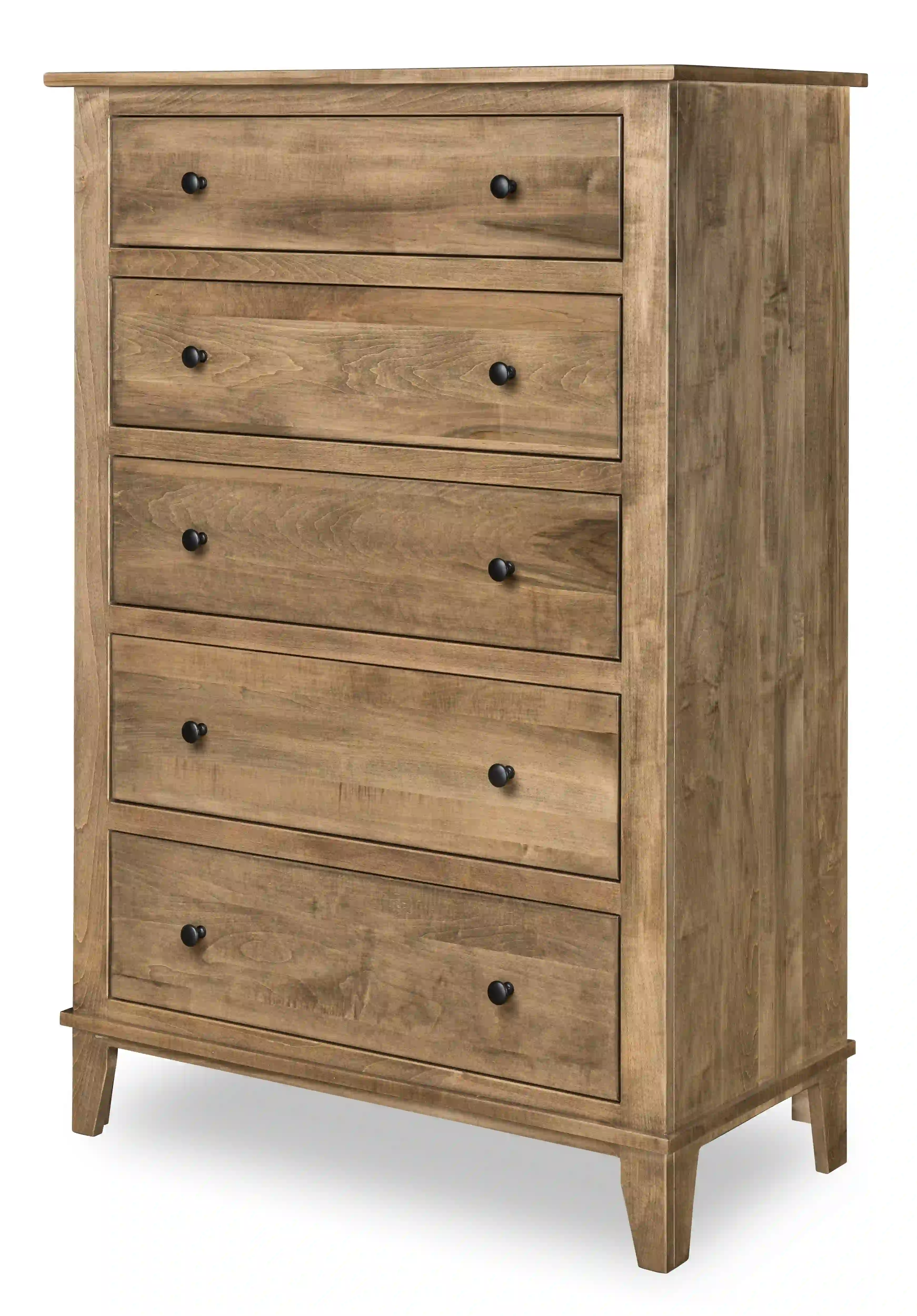 Madison Tall Chest - No, , , , , Brown Maple, D22N08963 Sandstone, Black Knobs, 53005-FB, Black Knobs, 53005-FB Madison Tall Chest - 310-Q-355