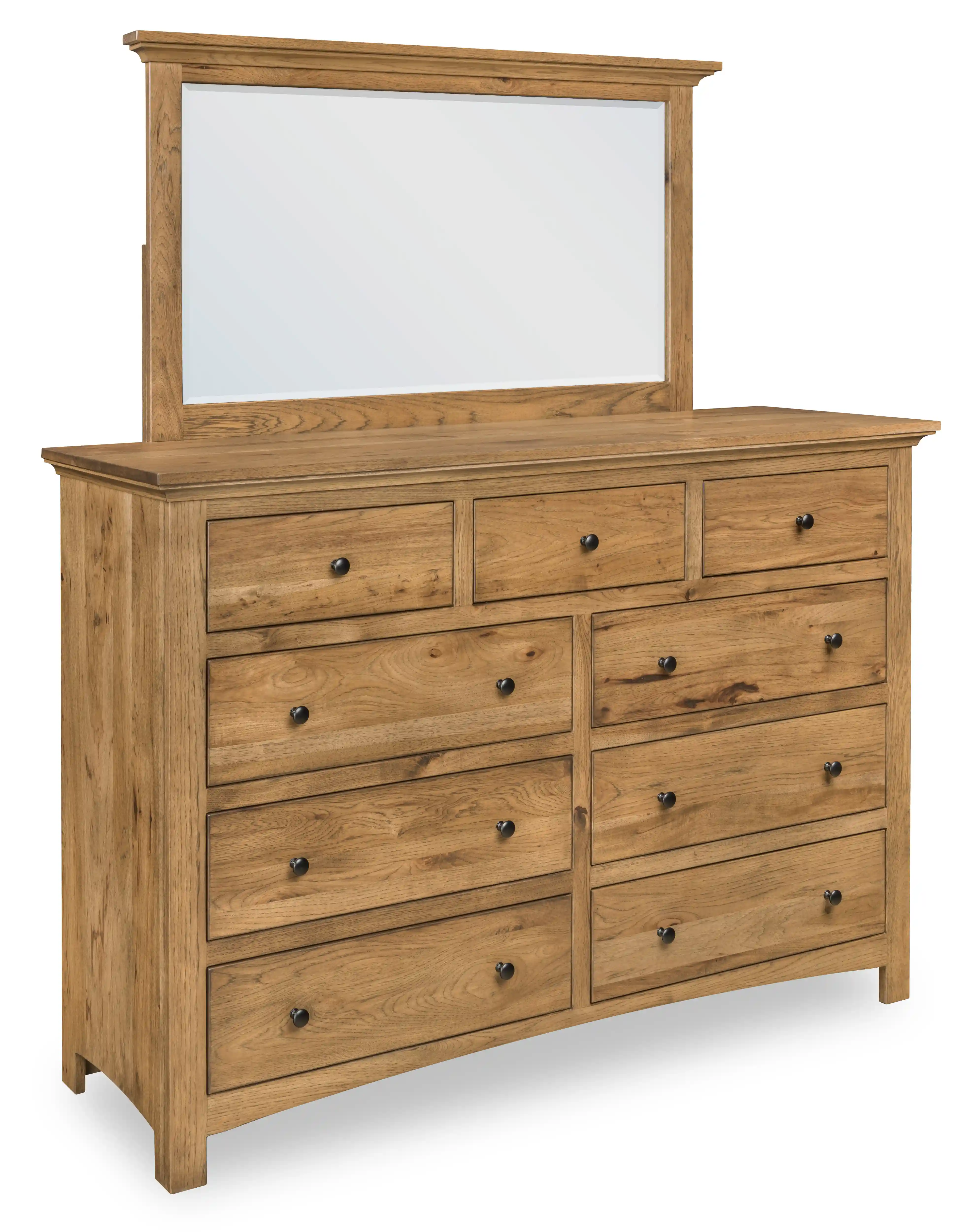 Canton Landscape Mirror - No, , , , , Rustic Hickory, OCS119 Cappuccino Canton Landscape Mirror - 310-T-377Y